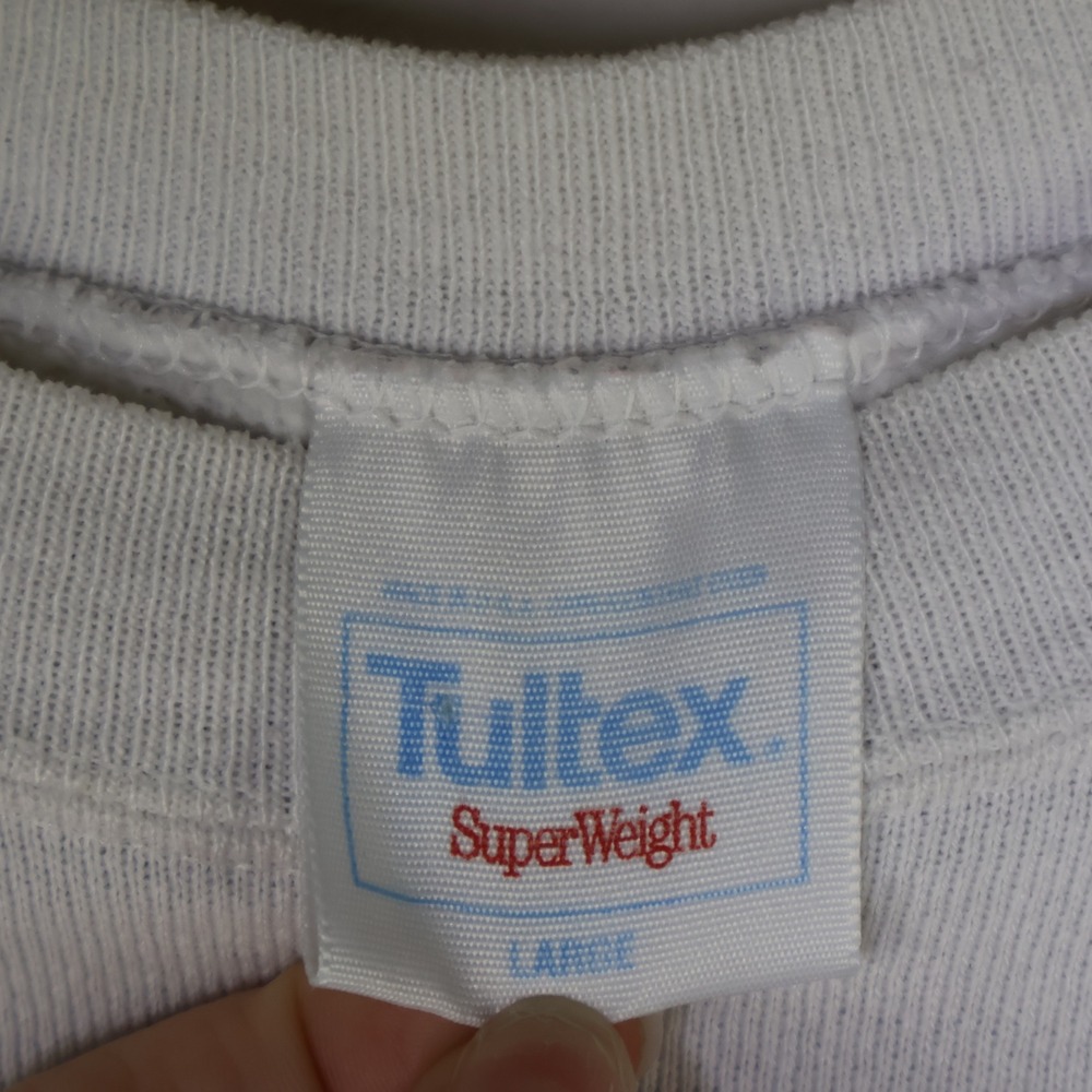 Vintage Universal Studios Florida Tultex Sweatshirt White Neon Graphic Large - Picture 3 of 15